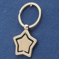Star Metal Keychain